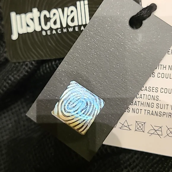 🩳🩳🩳Just Cavalli Beachwear Men's Logo Swim Trunks Size XXL - Picture 10 of 14